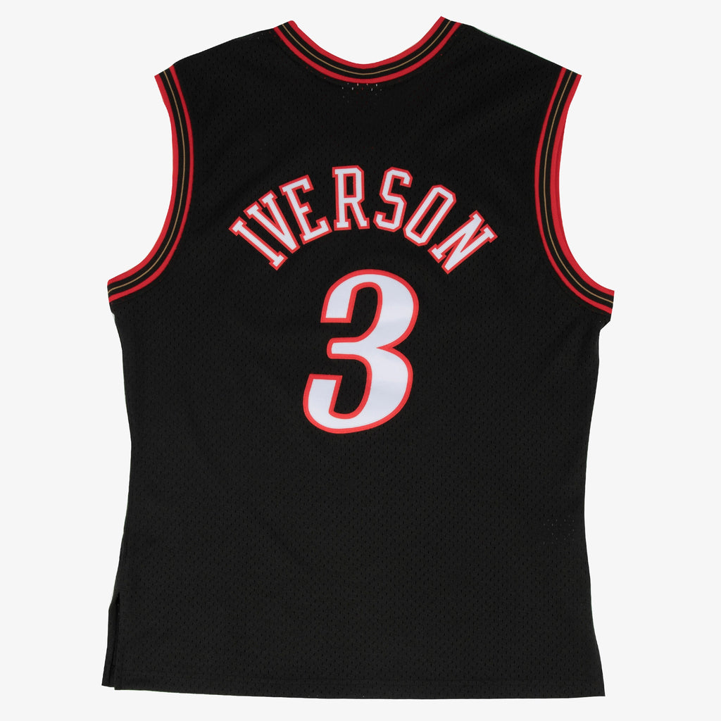 Philadelphia 76ers Mitchell & Ness Swingman Jersey Road Allen Iverson 2000-01