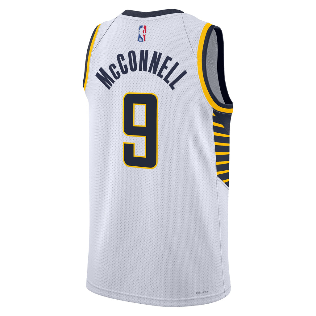 Indiana Pacers Nike Association Edition Swingman Jersey - White - T.J. McConnell - Youth