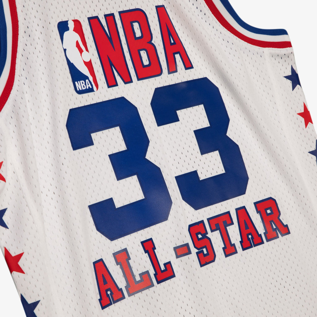 NBA Mitchell & Ness Larry Bird 1985 All-Star Swingman Authentic Jersey - White