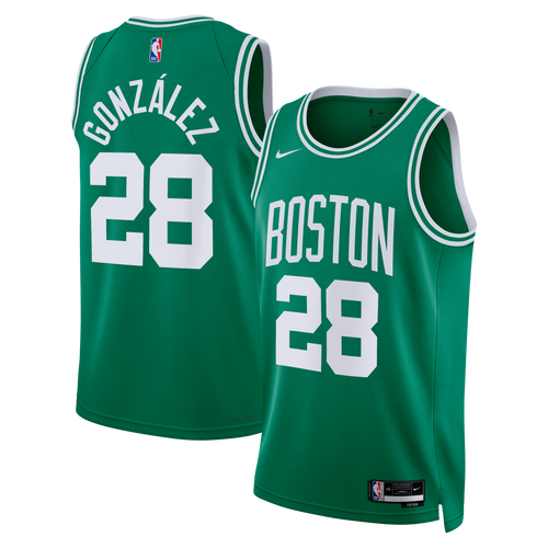 Boston Celtics Nike Icon Edition Swingman Jersey - Kelly Green - Hugo González - Unisex