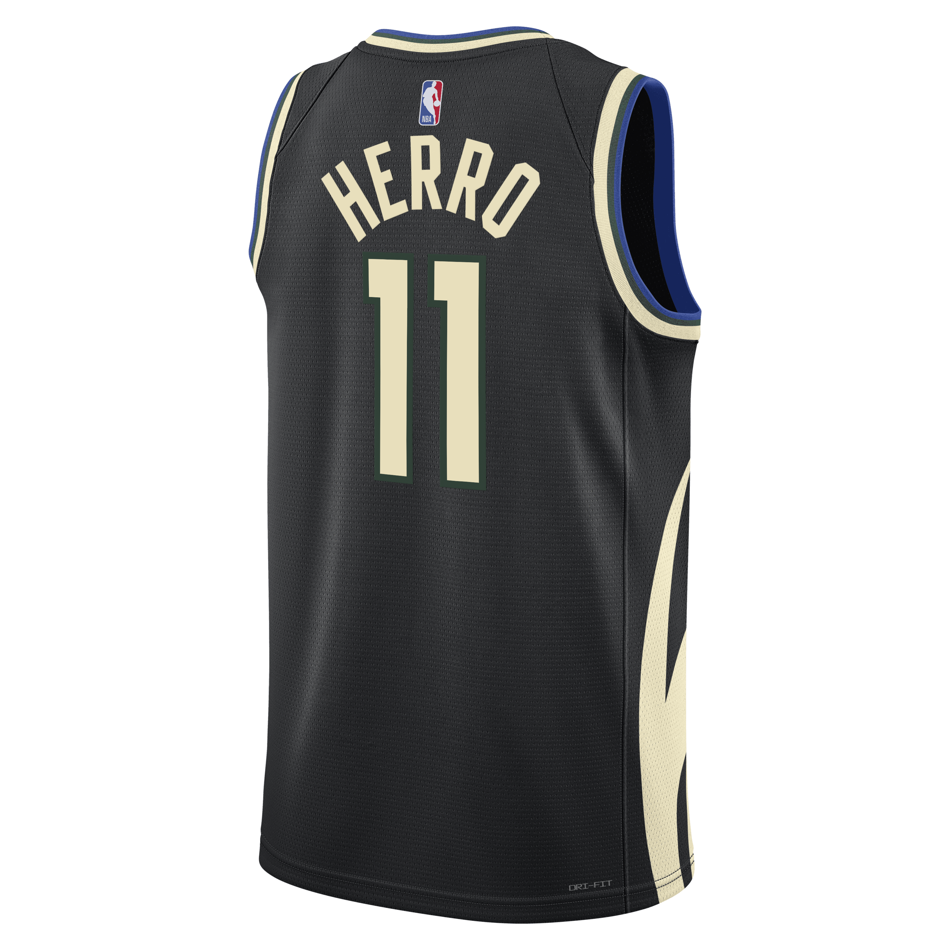 Milwaukee Bucks Jordan Brand Statement Edition Swingman Jersey - Hunter Green - Tyler Herro - Unisex