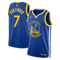 Golden State Warriors Nike Icon Edition Swingman Jersey - Royal - Kristaps Porziņģis - Unisex