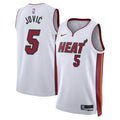 Miami Heat Nike Association Edition Swingman Jersey - White - Nikola Jović - Unisex