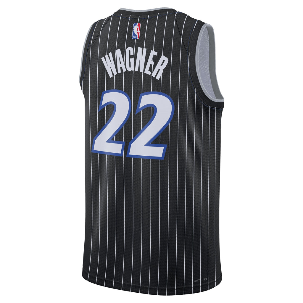 Orlando Magic Jordan Brand Statement Edition Swingman Jersey - Black - Franz Wagner - Unisex