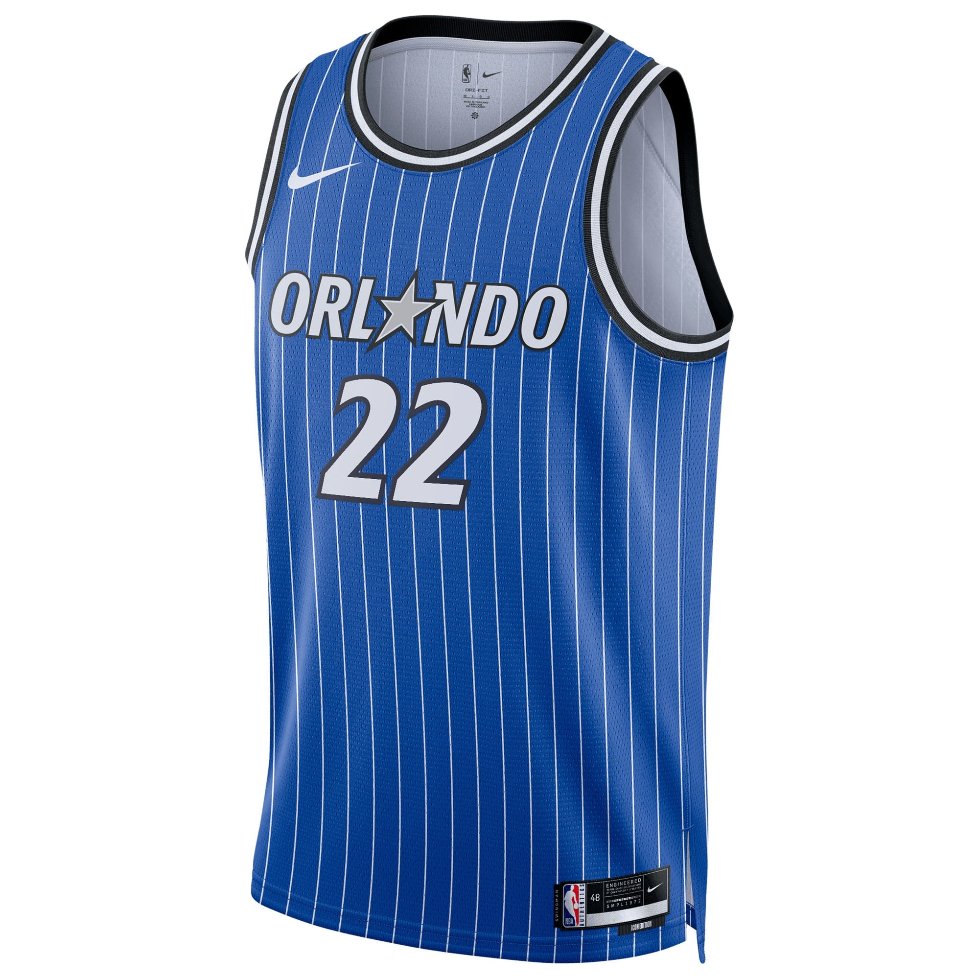 Orlando Magic Nike Replica Icon Edition Swingman Jersey - Blue - Franz Wagner - Unisex