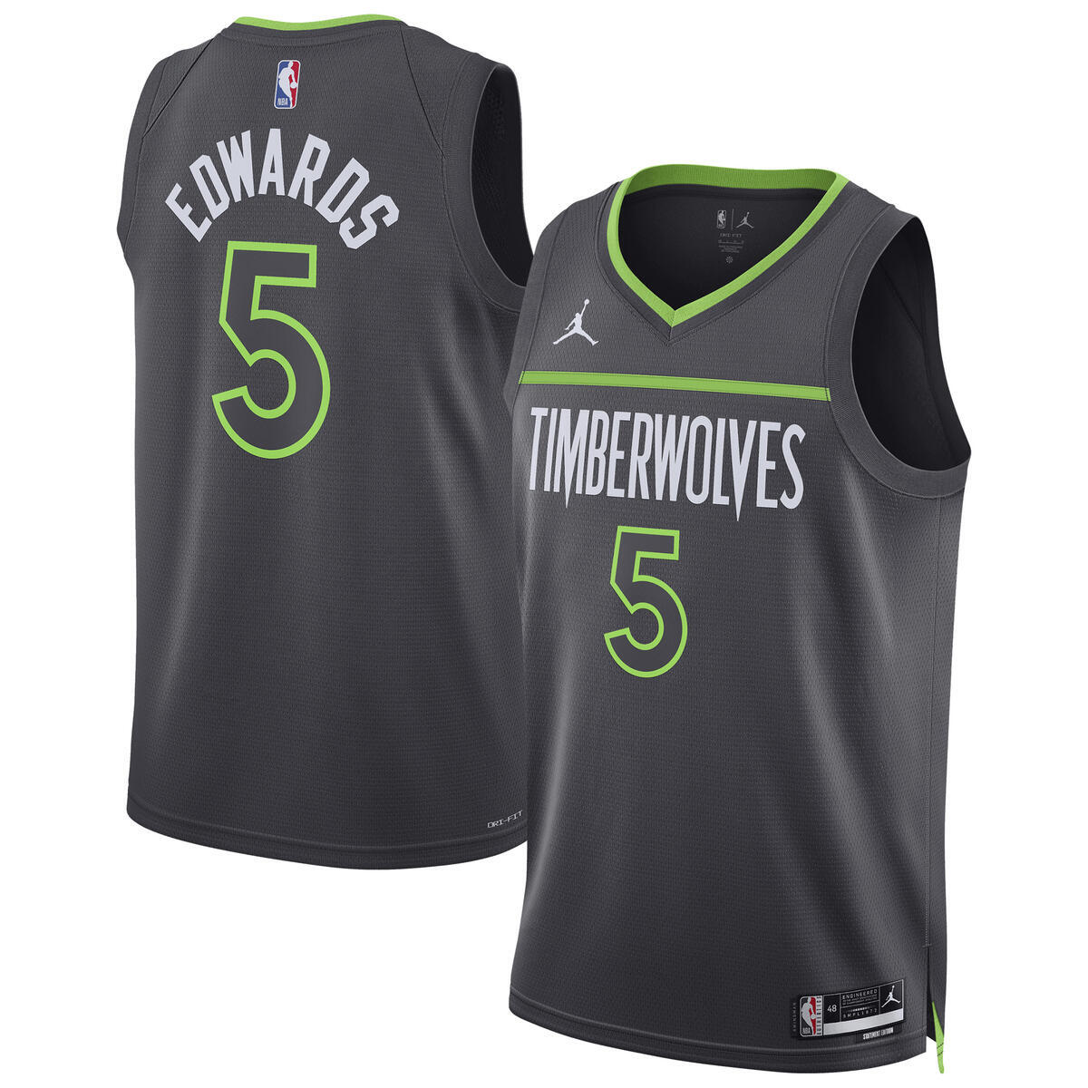 Minnesota Timberwolves Jordan Statement Swingman Jersey - Edwards - Unisex