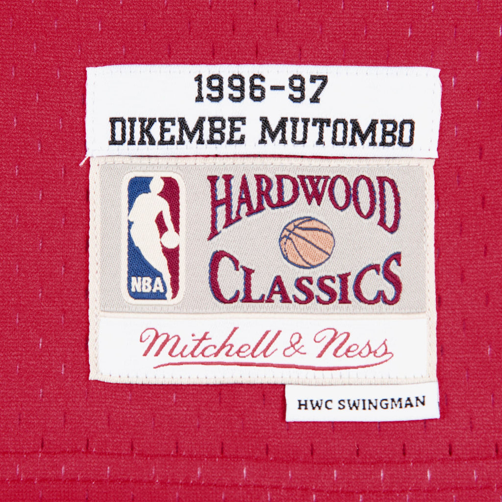 Atlanta Hawks Mitchell & Ness Swingman Jersey Dikembe Mutombo 1996-97