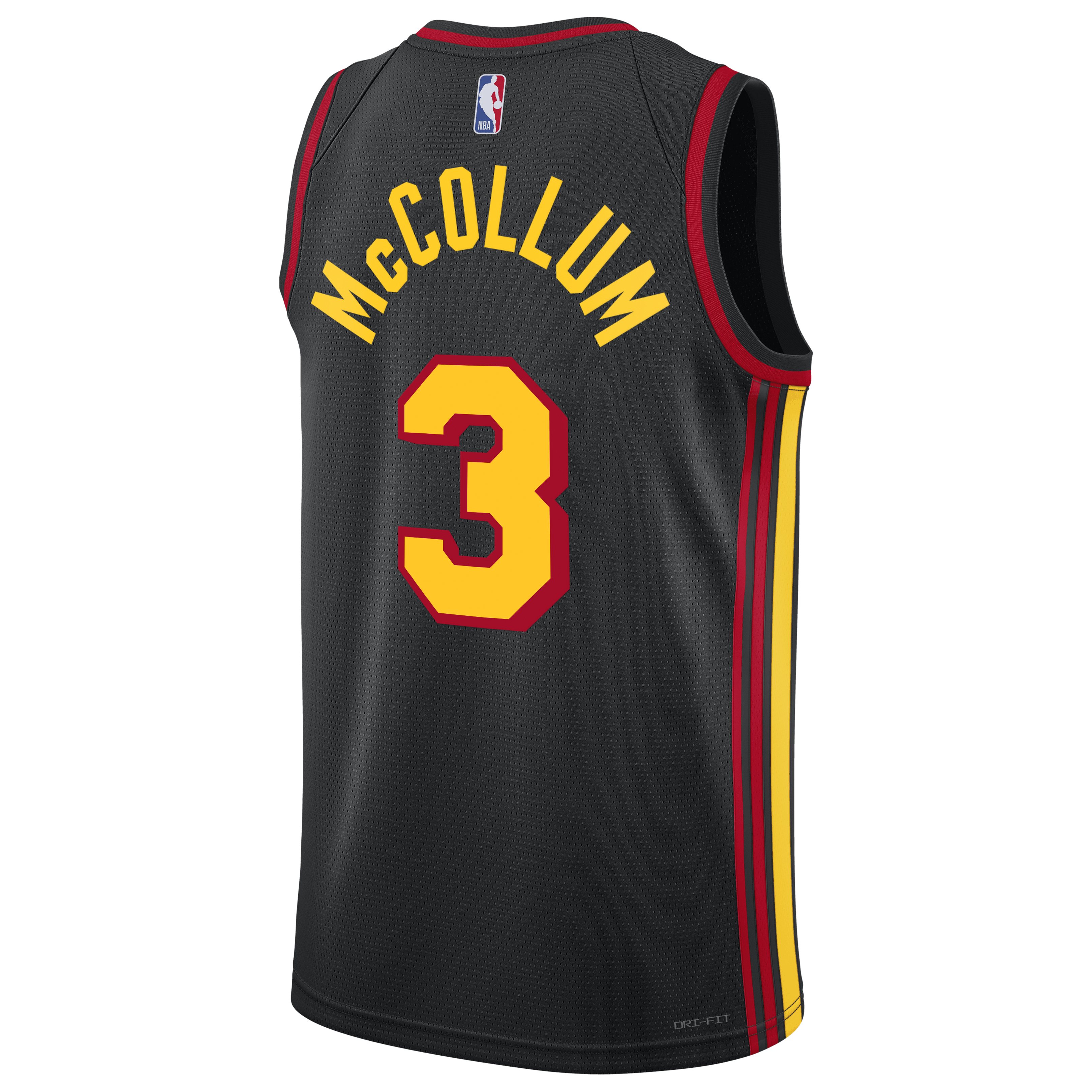 Atlanta Hawks Jordan Brand Statement Edition Swingman Jersey - Black - CJ McCollum - Unisex
