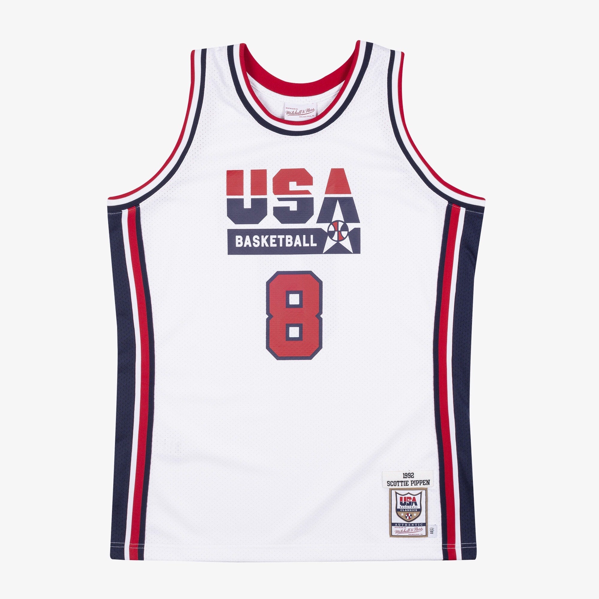 USA Basketball Mitchell & Ness Authentic Jersey Scottie Pippen 1992