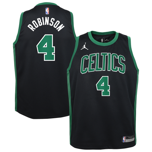 Boston Celtics Jordan Brand Statement Edition Swingman Jersey - Black - Mitchell Robinson - Youth