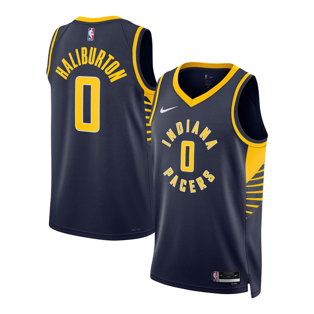 Indiana Pacers Icon Jersey - Haliburton 0 - Unisex