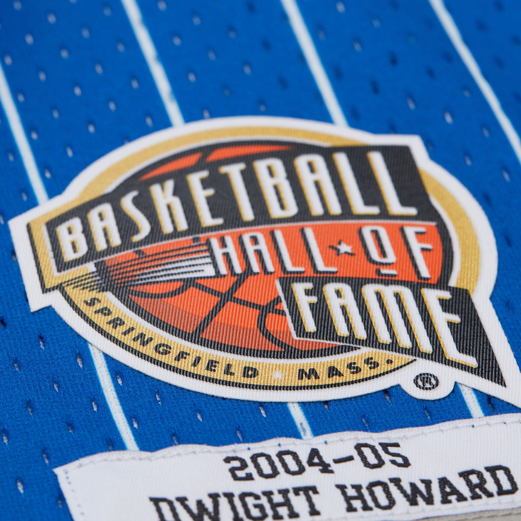 Men's Dwight Howard Blue Orlando Magic 2004/05 Hardwood Classics Hall of Fame Swingman Jersey