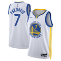 Golden State Warriors Nike Association Edition Swingman Jersey - White - Kristaps Porziņģis - Unisex