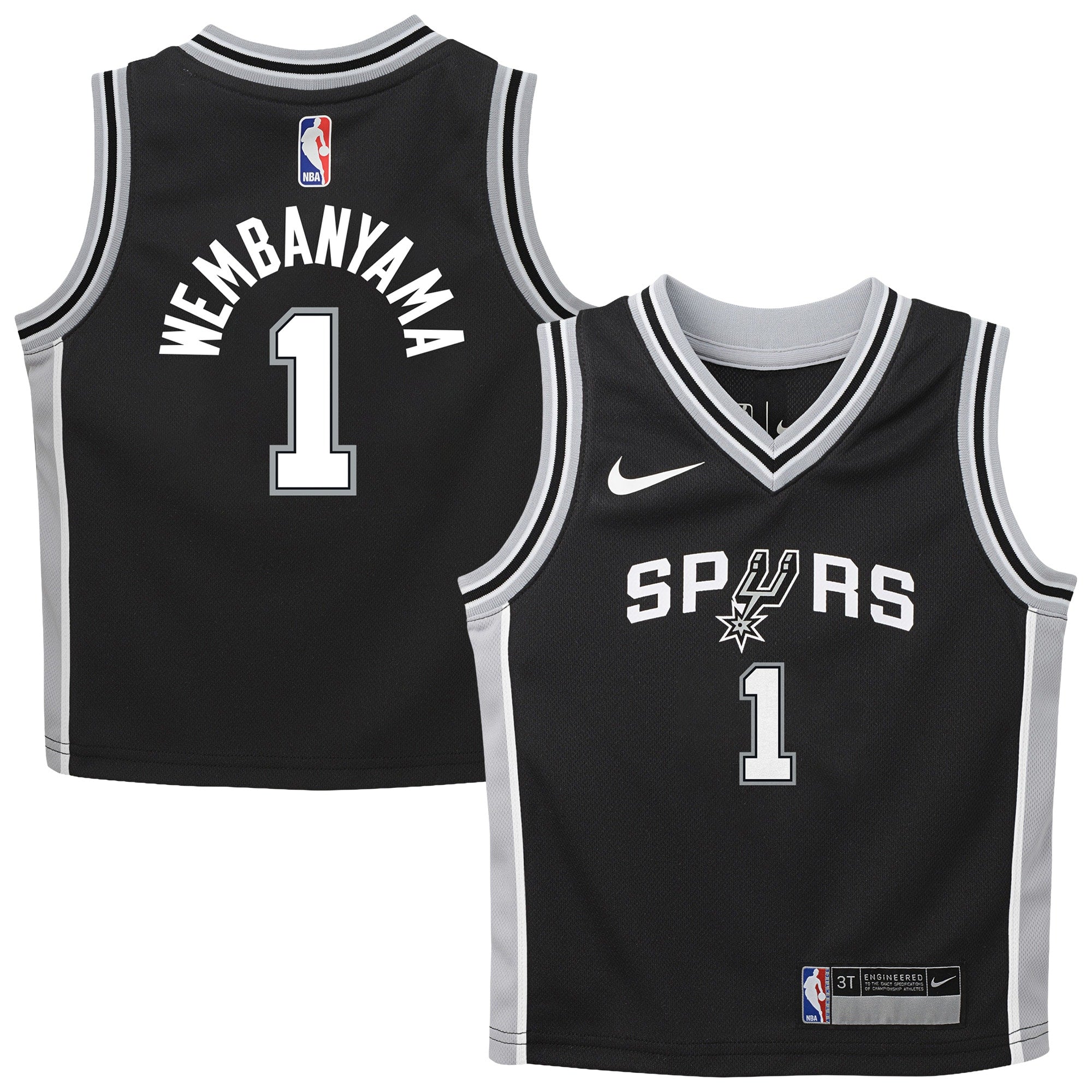 San Antonio Spurs Nike Icon Swingman Jersey - Victor Wembanyana - Kids