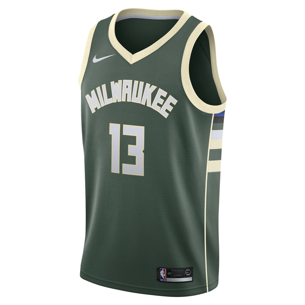 Milwaukee Bucks Nike Icon Edition Swingman Jersey - Hunter Green - Ryan Rollins - Youth