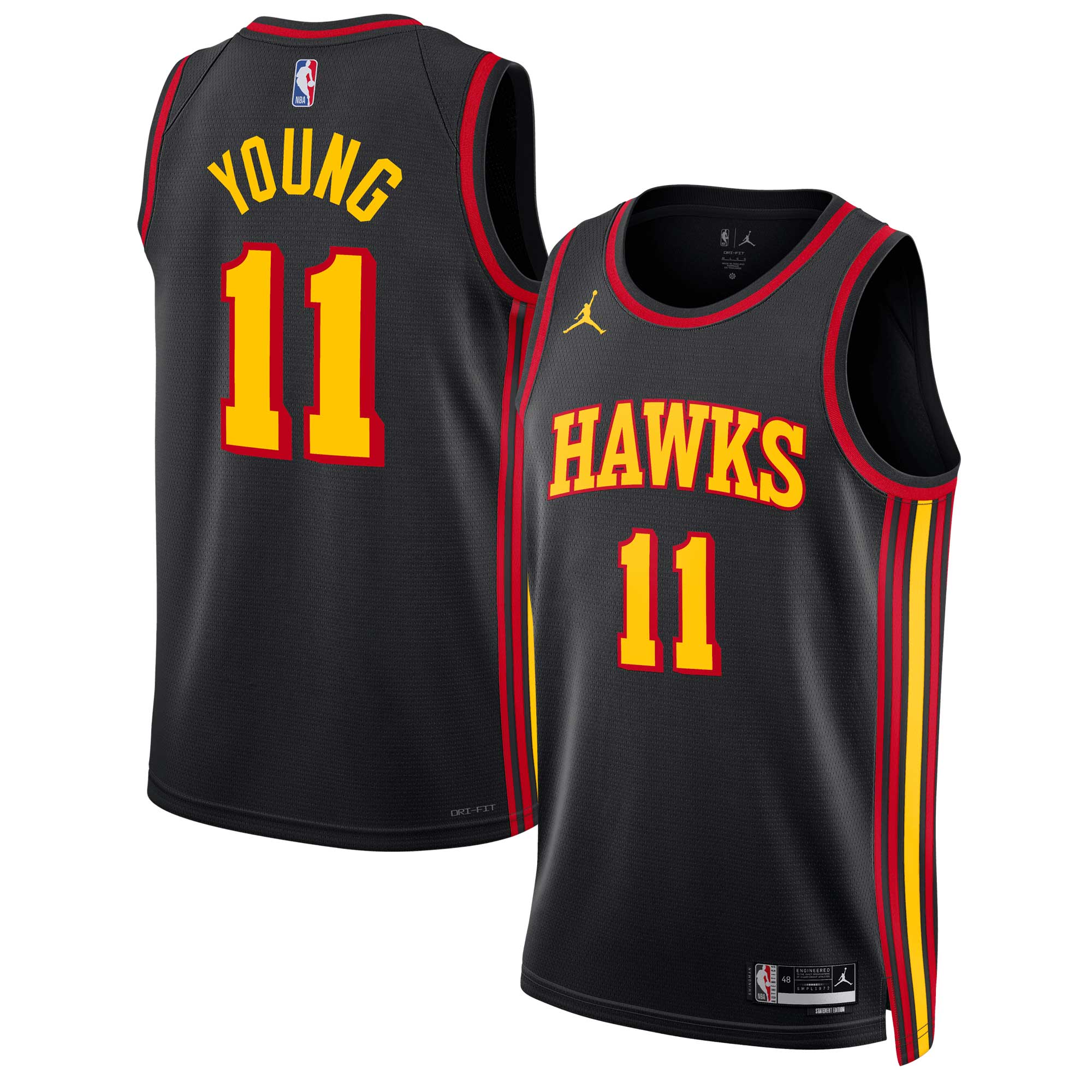 Atlanta Hawks Jordan Brand Statement Edition  Swingman Jersey -Trae Young - Unisex