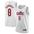 Cleveland Cavaliers Nike Association Edition Swingman Jersey - White - Dennis Schröder - Youth
