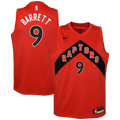 Toronto Raptors Nike Icon Edition Swingman Jersey - Red - RJ Barrett - Youth