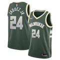 Milwaukee Bucks Nike Icon Edition Swingman Jersey - Hunter Green - Jaime Jaquez Jr. - Youth