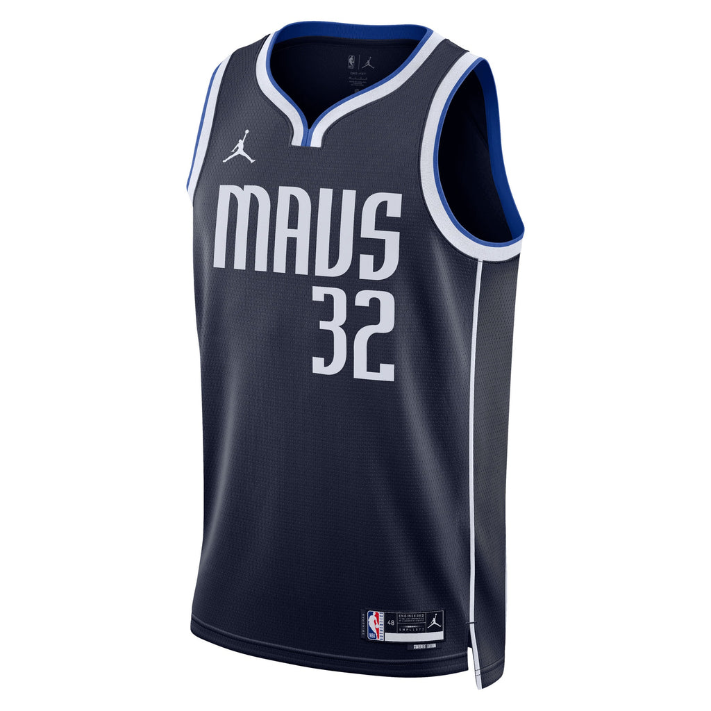 Dallas Mavericks  Jordan Brand Statement Edition Swingman Jersey NBA 2025 First Round Draft Pick - Navy - Cooper Flagg - Unisex