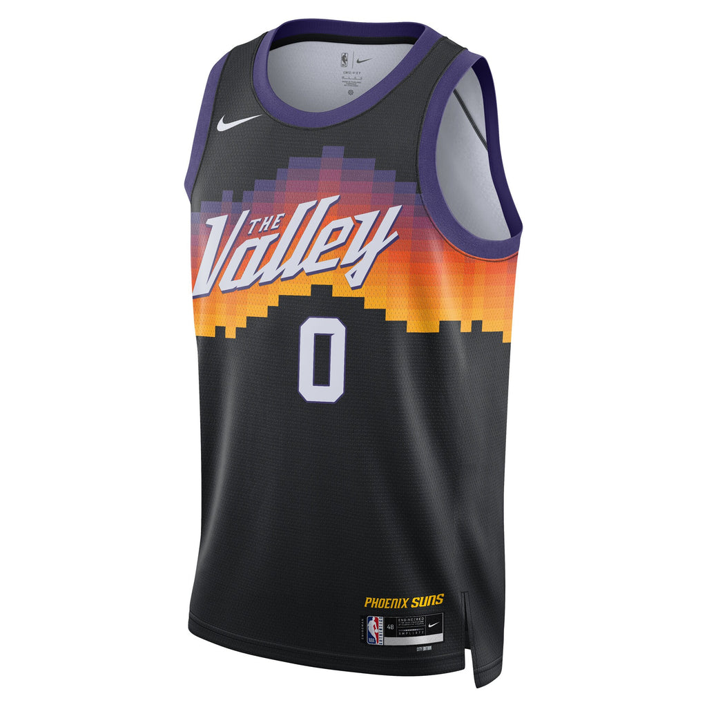 Phoenix Suns Nike 2025/26 City Edition Swingman Jersey - Black - Ryan Dunn - Unisex