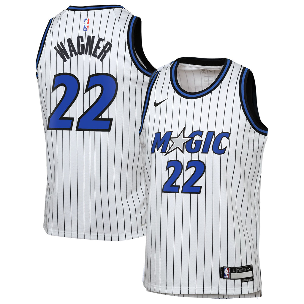 Orlando Magic Nike Replica Association Edition Swingman Jersey - White - Franz Wagner - Youth