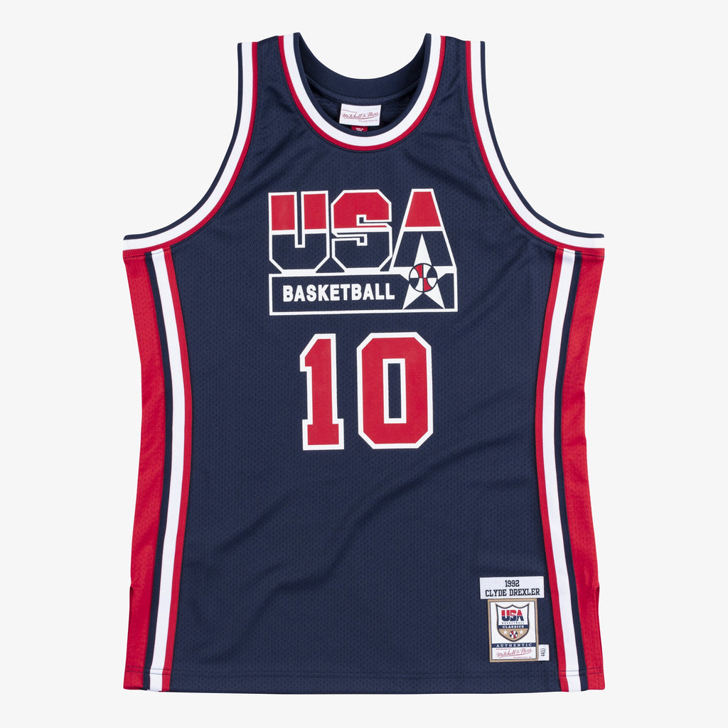 USA Basketball Mitchell & Ness Authentic Jersey Clyde Drexler 1992