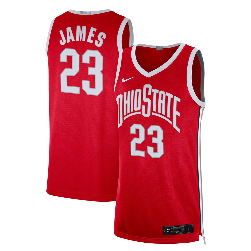 NCAA Ohio College Basketball Jersey - Lebron James – Mens