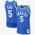 Dallas Mavericks Hardwood Classics Road Jersey By Mitchell & Ness - Mens - Jason Kidd