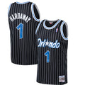 Men's Mitchell & Ness Penny Hardaway Black Orlando Magic 1994-95 Hardwood Classics Swingman Jersey