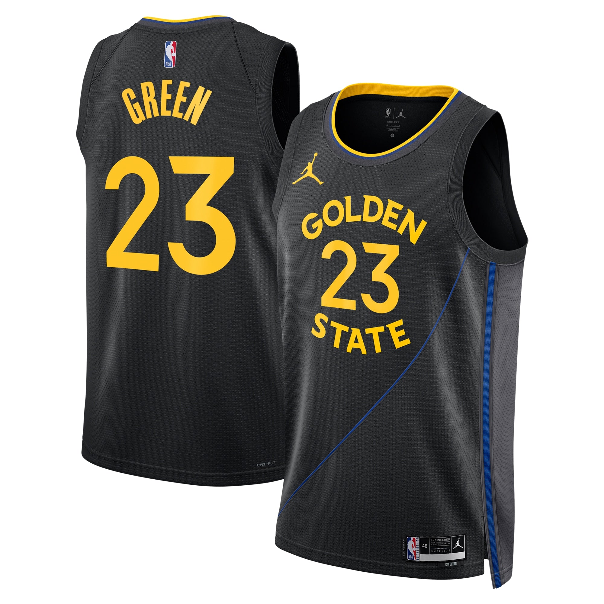 Golden State Warriors Jordan Brand 2024/25 Statement Edition Swingman Jersey - Black - Draymond Green - Unisex