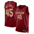 Cleveland Cavaliers Nike Icon Edition Swingman Jersey - Maroon - Donovan Mitchell - Unisex