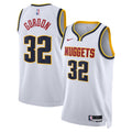 Denver Nuggets Nike Association Edition Swingman Jersey - White - Aaron Gordon - Unisex