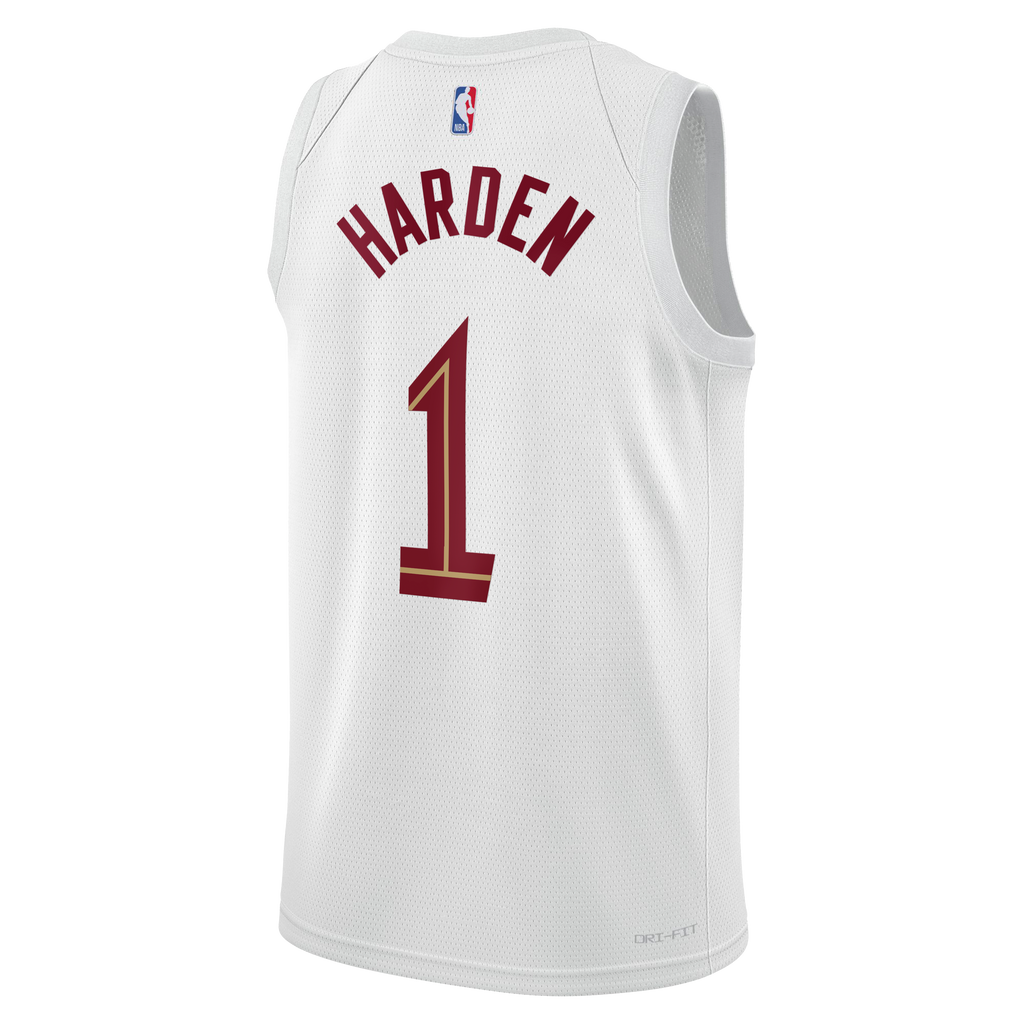 Cleveland Cavaliers Nike Association Edition Swingman Jersey - White - James Harden - Youth
