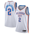 Oklahoma City Thunder Nike Association Edition Swingman Jersey - White - Shai Gilgeous-Alexander - Unisex