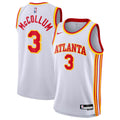 Atlanta Hawks Nike Association Edition Swingman Jersey - White - CJ McCollum - Youth