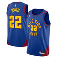 Denver Nuggets Jordan Statement Edition Swingman Jersey - Blue - Zeke Nnaji - Unisex