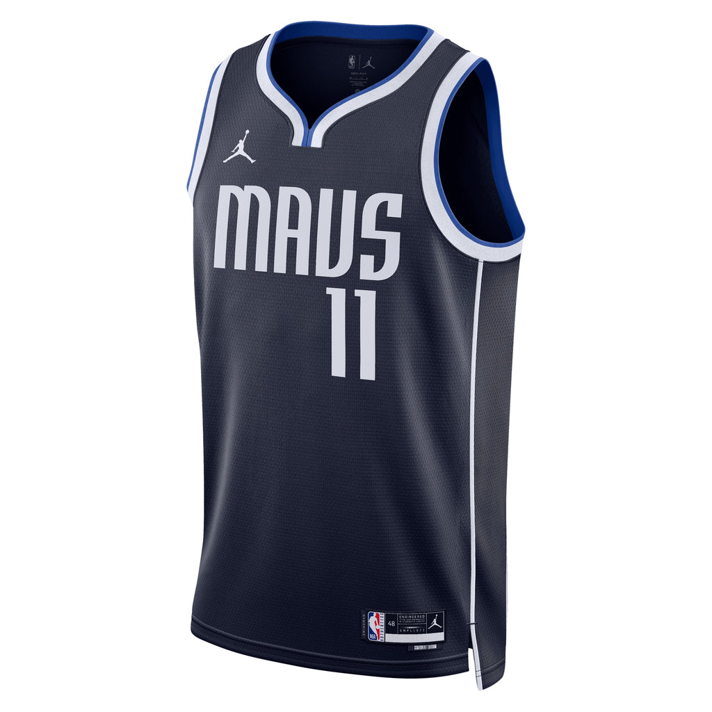 Dallas Mavericks Jordan Statement Edition Swingman Jersey - Navy - Kyrie Irving - Unisex
