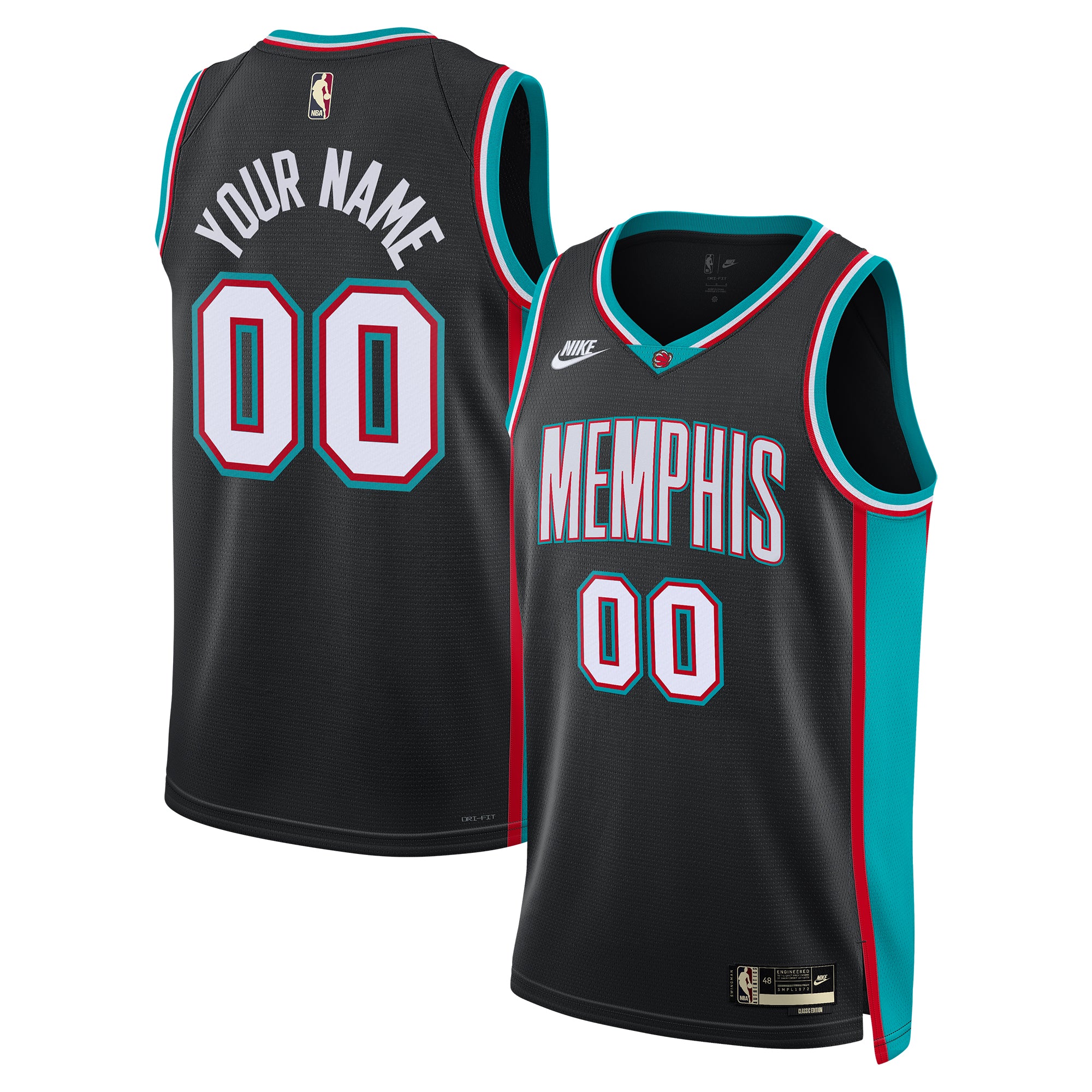 Memphis Grizzlies Nike Classic Edition Jersey - Unisex