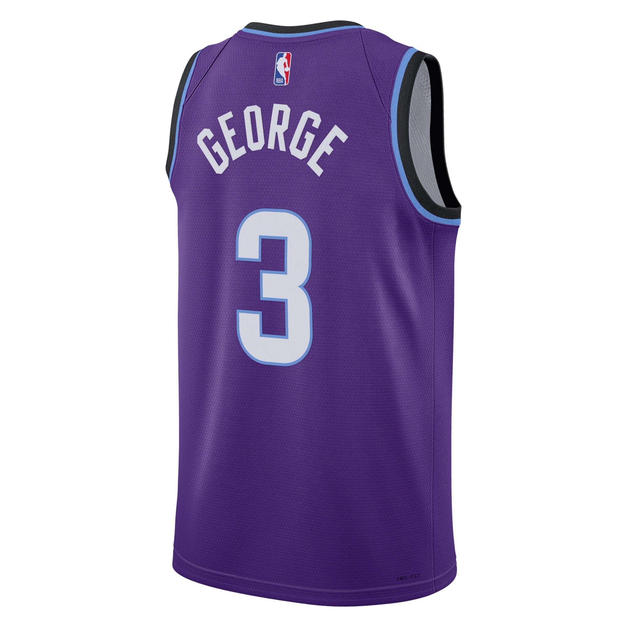 Utah Jazz Nike Replica Icon Edition Swingman Jersey - Purple - Keyonte George - Youth
