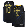 Golden State Warriors Jordan Brand Statement Edition Swingman Jersey - Black - Jimmy Butler III - Youth
