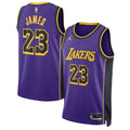 Los Angeles Lakers Jordan Brand Statement Edition Swingman Jersey - Lebron James - Unisex