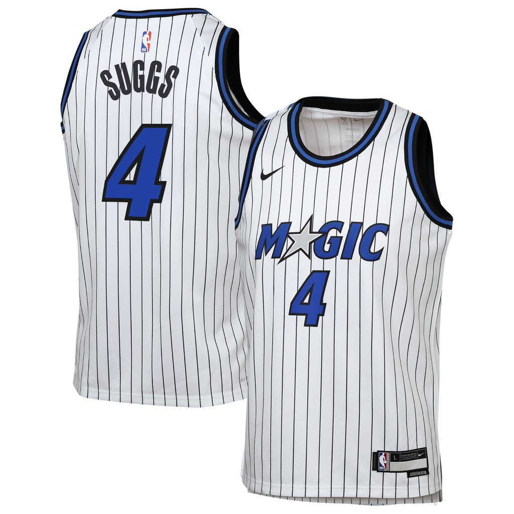 Orlando Magic Nike Replica Association Edition Swingman Jersey - White - Jalen Suggs - Youth