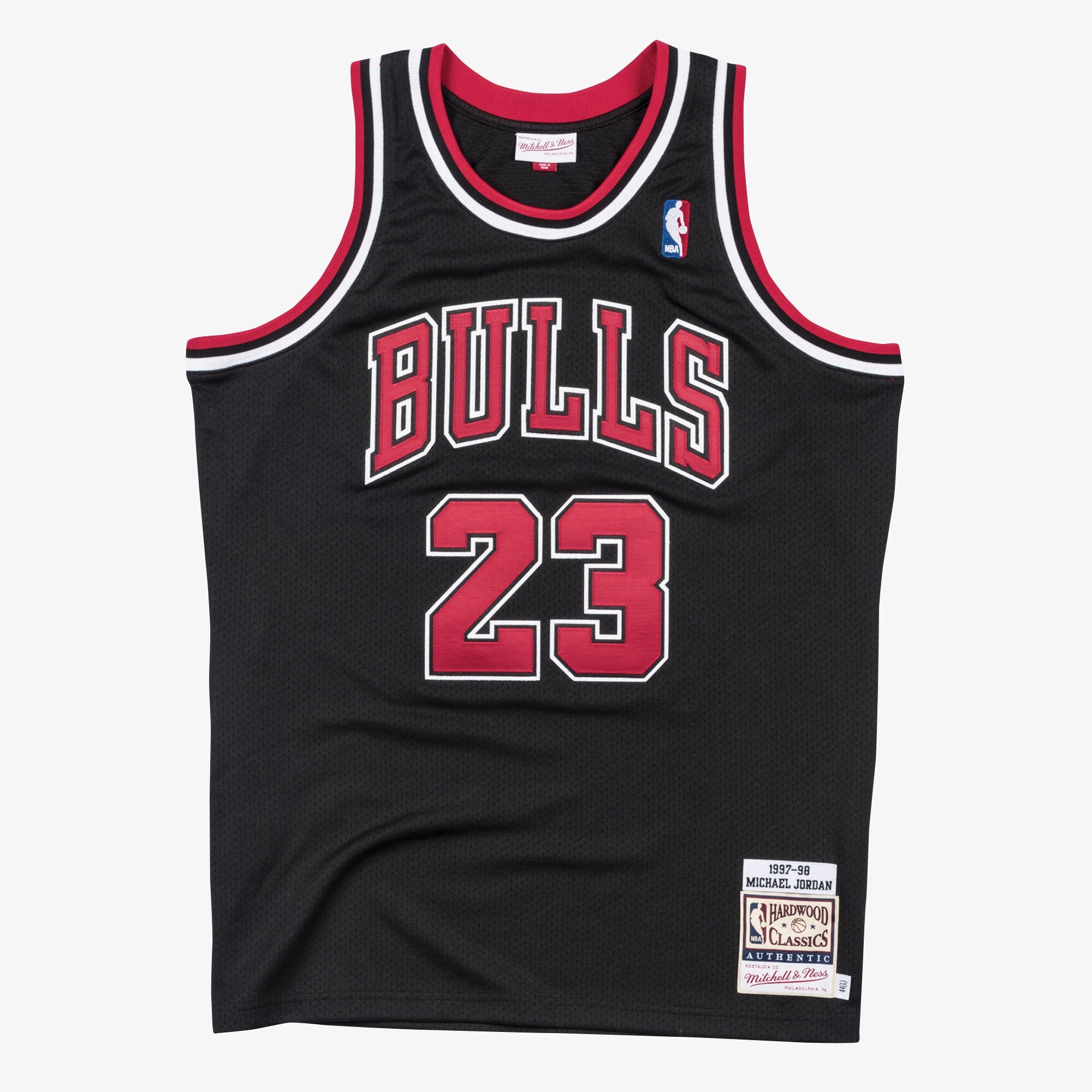 Chicago Bulls Mitchell & Ness Authentic Jersey Alternate Michael Jordan 1997-98