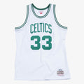 Boston Celtics Mitchell & Ness Swingman Jersey Home Larry Bird 1985-86