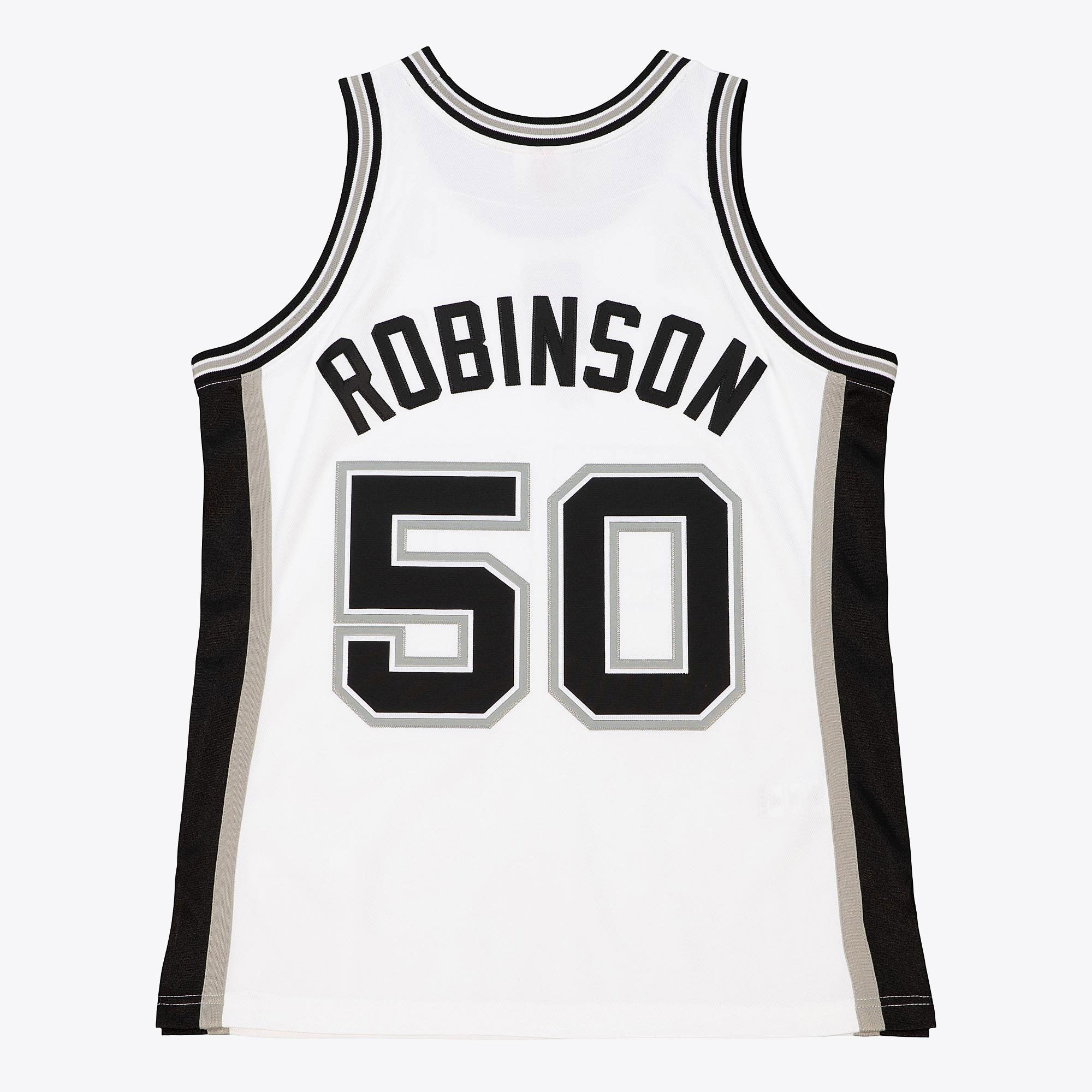 San Antonio Spurs Mitchell & Ness David Robinson 2002 Home Finals Authentic Jersey - White