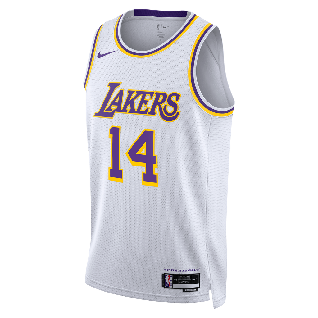 Los Angeles Lakers Nike Association Edition Edition Swingman Jersey - White - Walker Kessler - Unisex