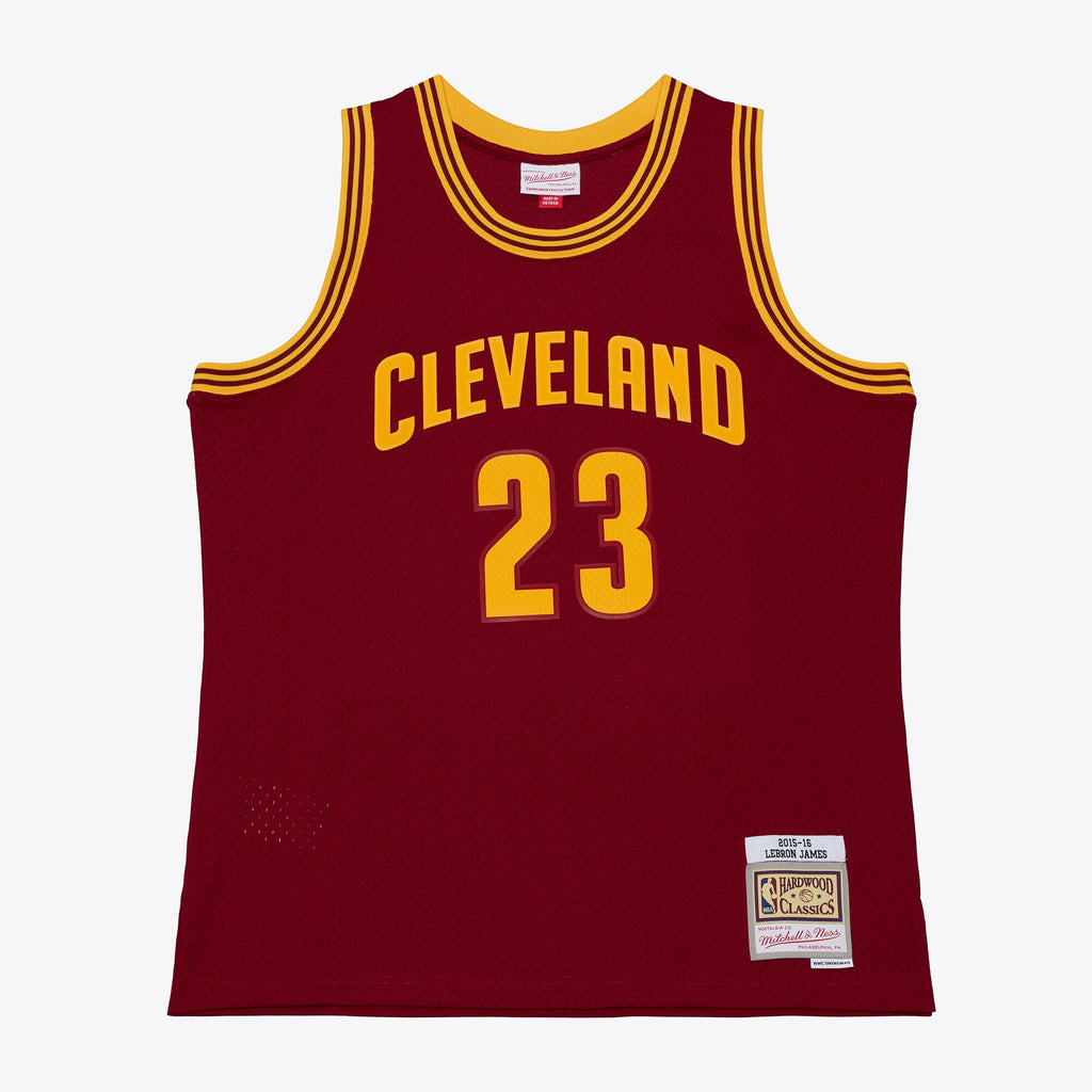 Cleveland Cavaliers Lebron James 2015-16 Mitchell & Ness Jersey