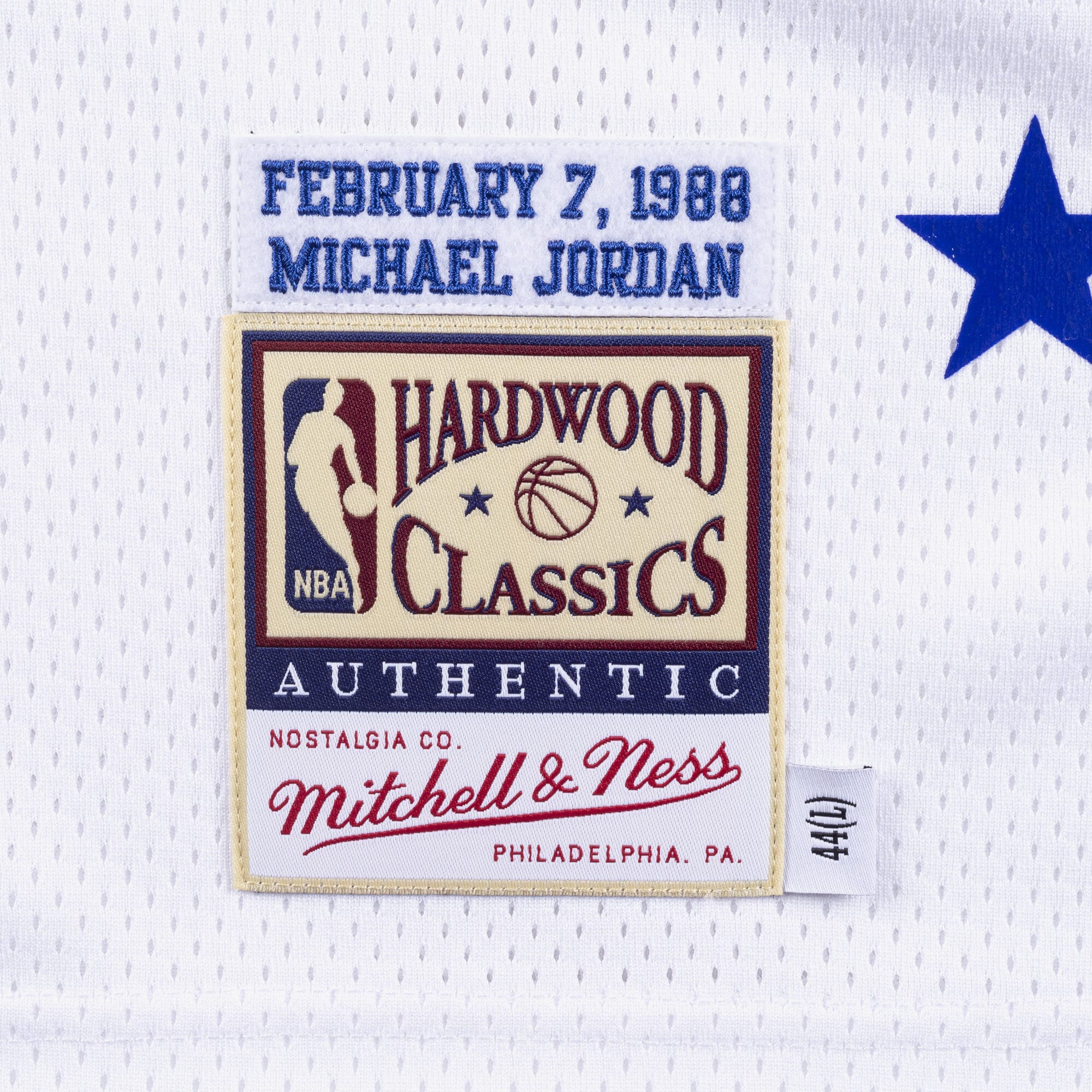 NBA All-Star East Mitchell & Ness Authentic Jersey Michael Jordan 1988
