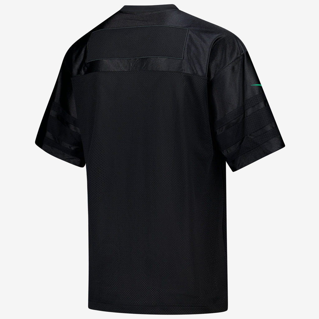 Boston Celtics Nike Courtside Football Jersey - Black - Mens